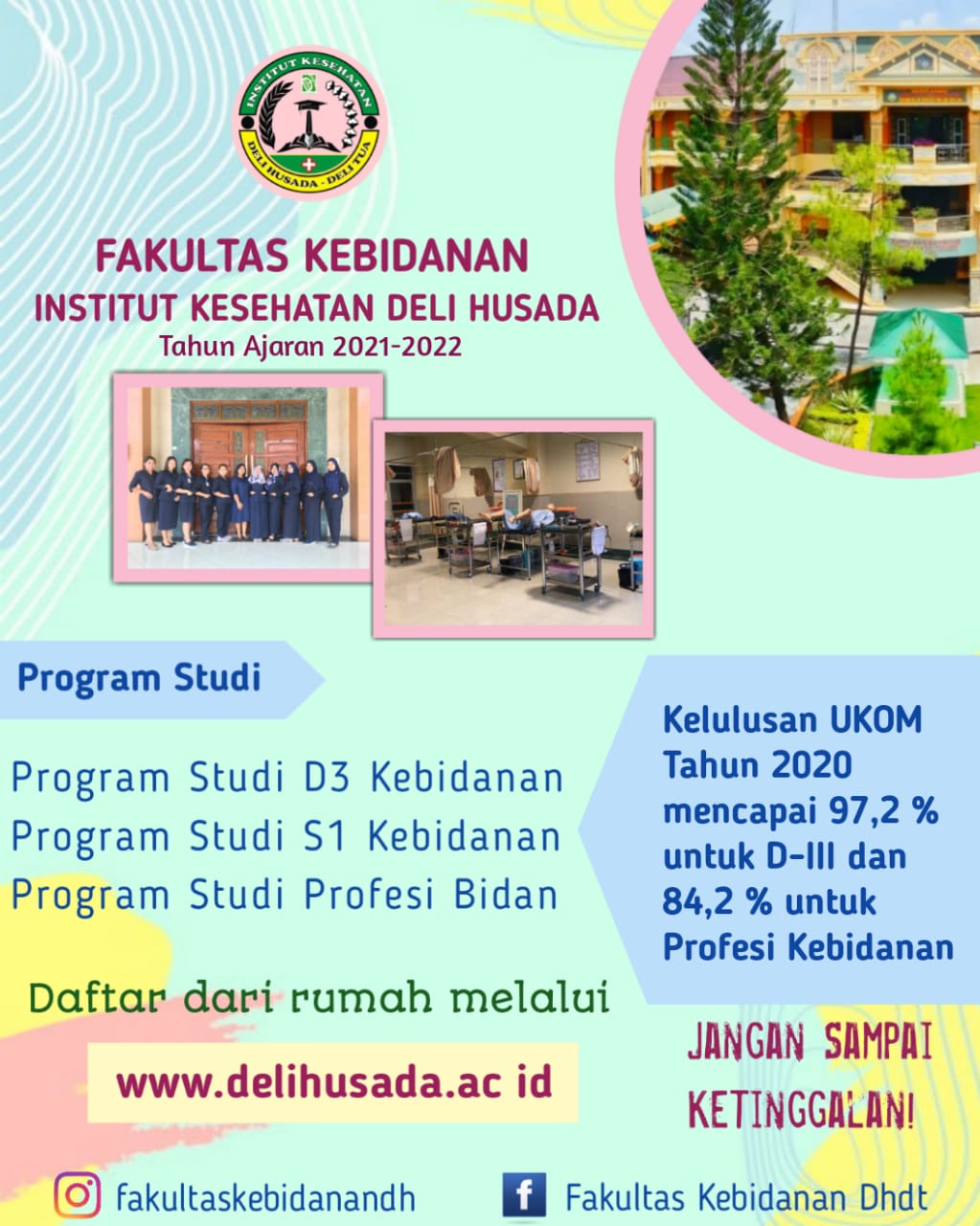 Poster Institut Kesehatan Deli Husada